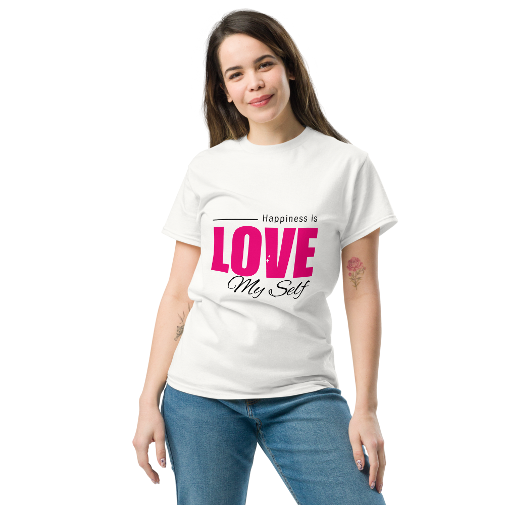 Love My Self  Women's Self-Love Graphic T- Shirt
