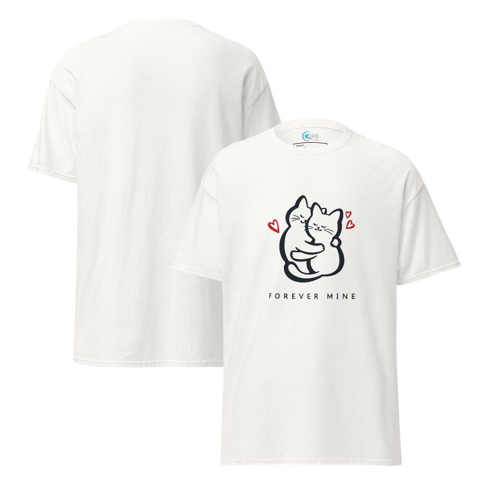 Women's Forever Mine Cat T-Shirt | Adorable Pet Love Top
