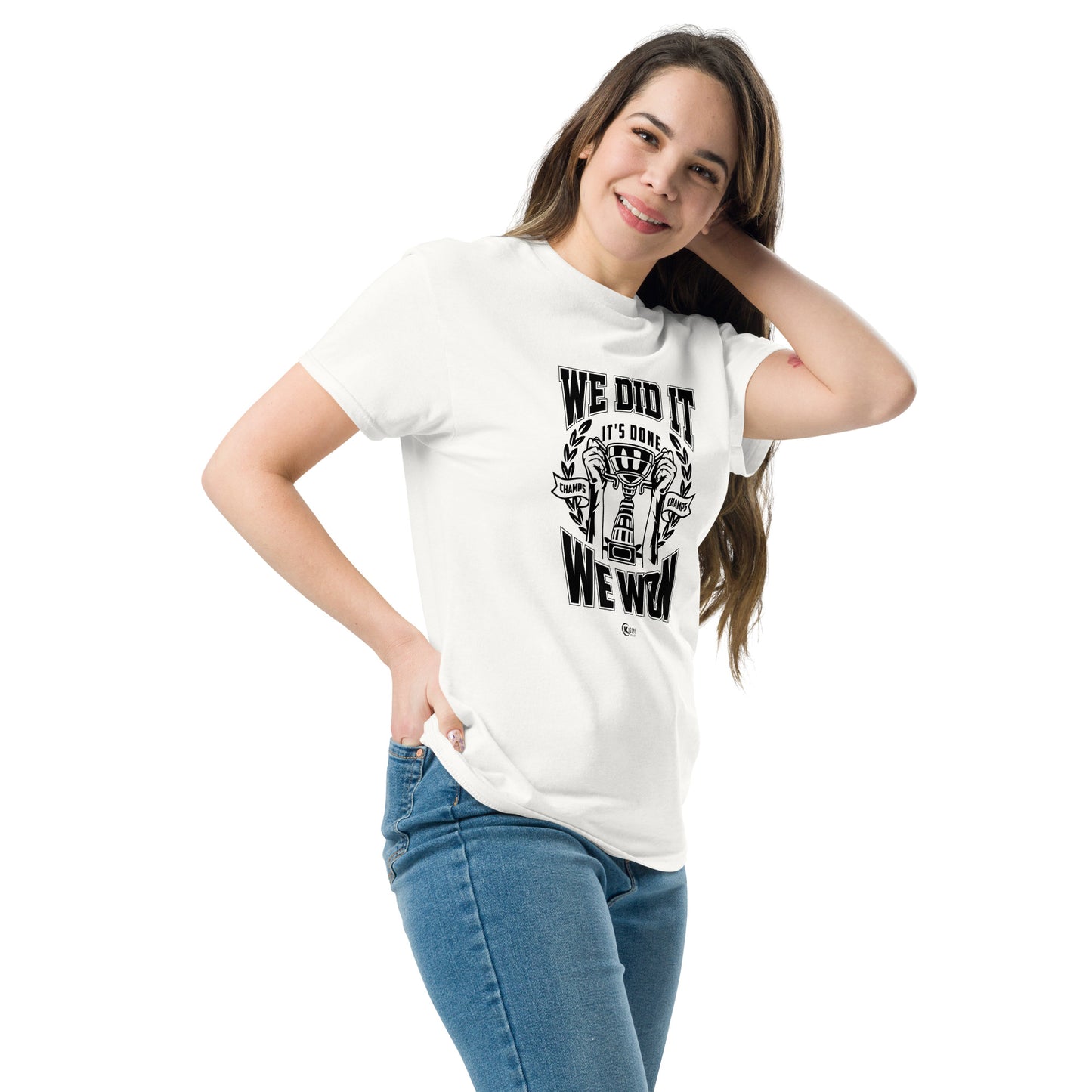 Unisex classic tee BxW We Won
