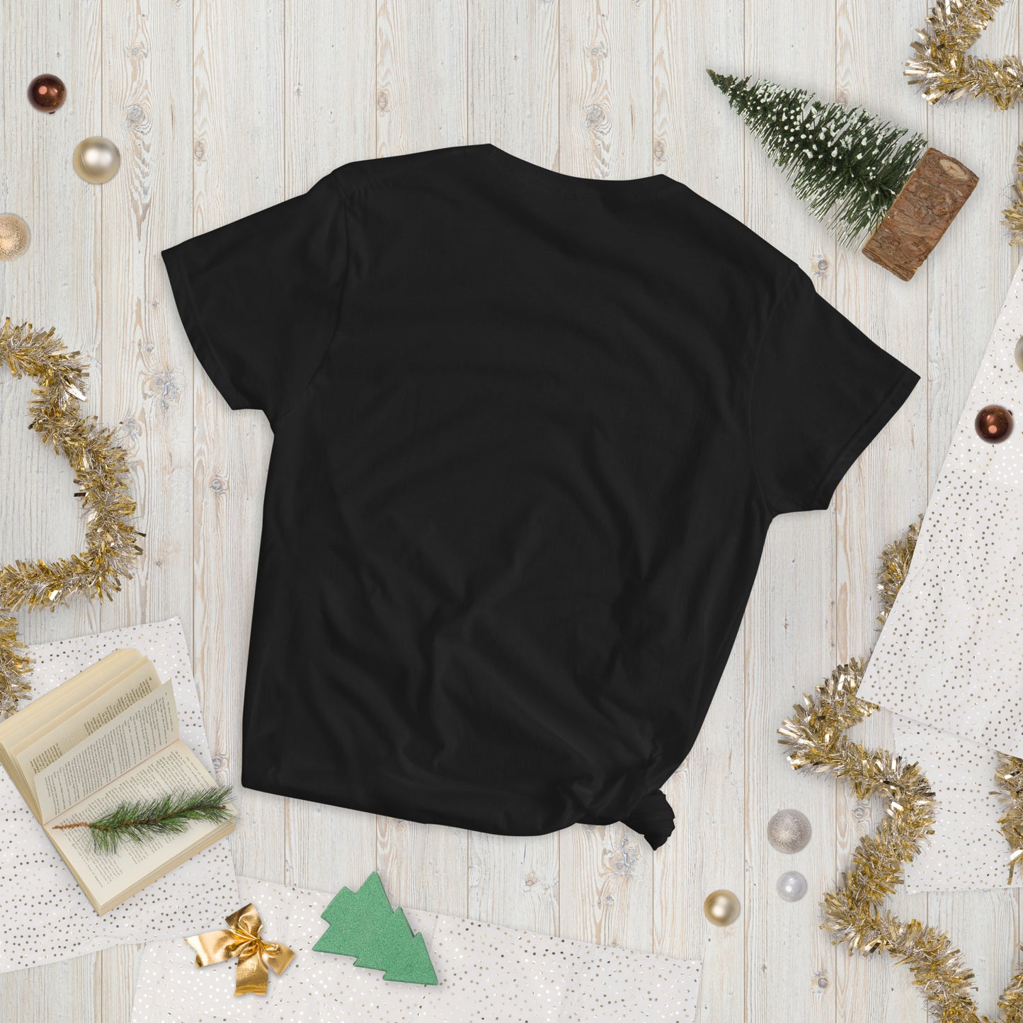 Women’s short sleeve t-shirt Black & Pink Juicy