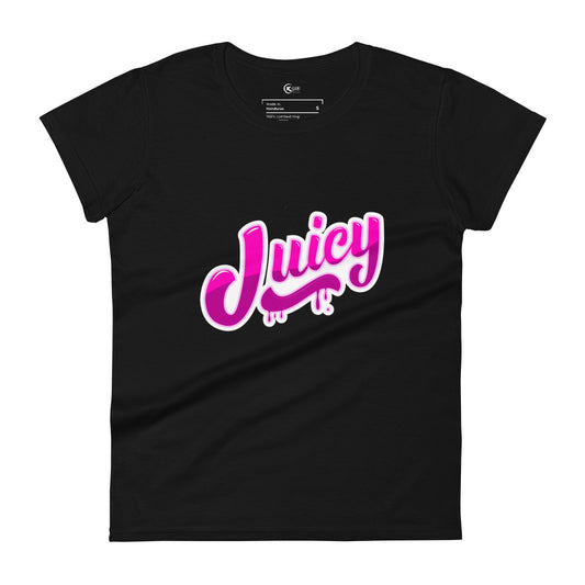 Women’s short sleeve t-shirt Pink Juicy