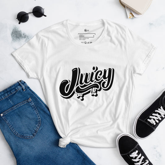 Women’s short sleeve t-shirt Juicy fever